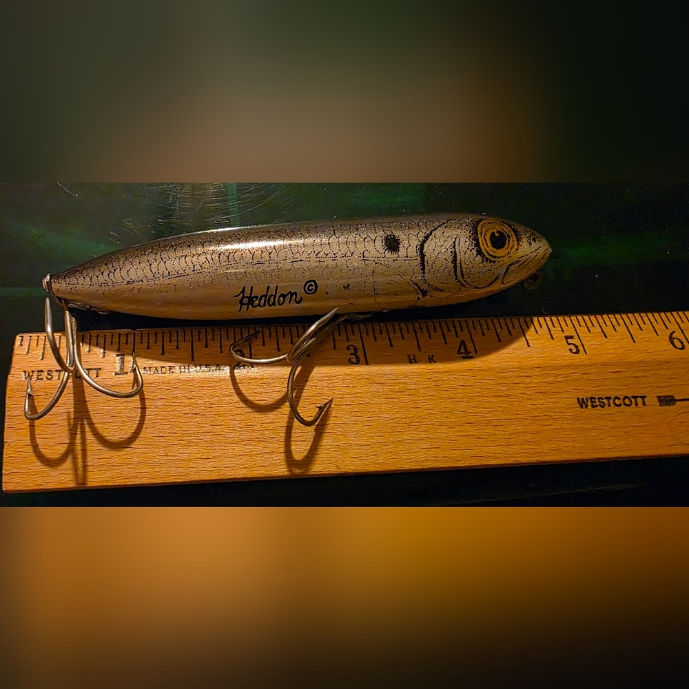 Vintage Heddon Zara Spook Fishing Lure Tackle